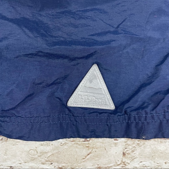 LL Bean Boys Kids Lined nylon Jacket Size M 10-12 - Picture 4 of 8